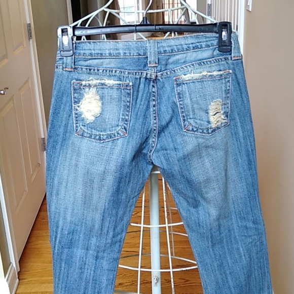 S - Marque Distressed Cropped Jeans - Picture 5 of 15